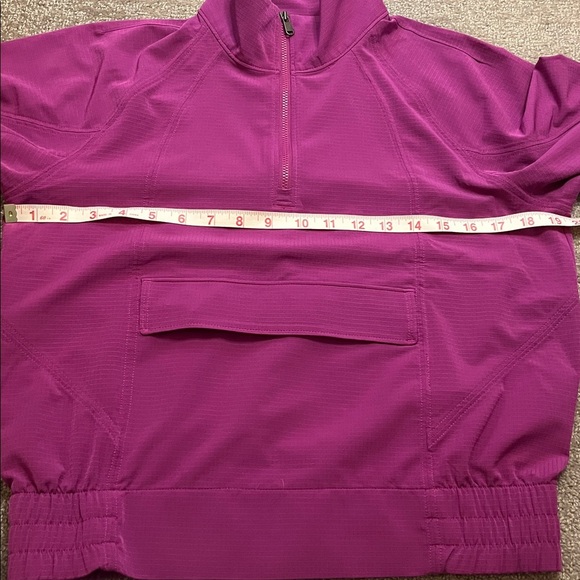 NWOT Athleta Boundless Popover Cropped Jacket  Magenta Pink Size XXS - Picture 4 of 9